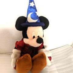 タグ付　魔法使いの弟子　ミッキー 　ぬいぐるみ 　ファンタジア　ディズニー
