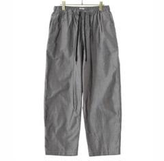 GOLD : COTTON/SILK CHAMBRAY EASY PANTS