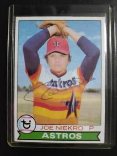 ■MLB Joe Niekro ジョー・ニークロ auto サイン