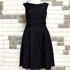 【美品】TOCCAトッカ　ワンピース　ブラック×千鳥格子　サイズ6 TOCCA トッカ ワンピーススーツ サイズ:00 ブラック レディース