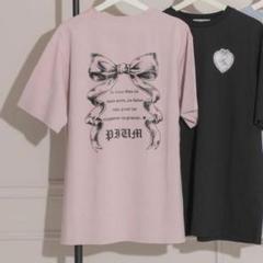 2025年最新】piumリボンオーバーサイズ半袖tシャツの人気