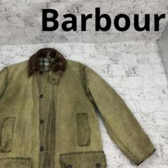 「値下げ」Barbour バブアー ボーダー 36 オイル抜き 英国製 BORDER / ボーダー】ワックス コットン コート （ オーバー