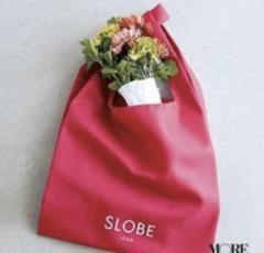 メルカリ便♡SLOBE IÉNA♡マルシェバッグ　赤 2025年最新】スローブイエナ カラー：レッド系 エコバッグの人気