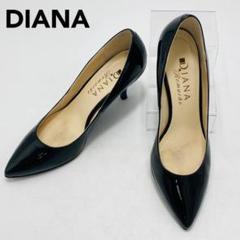 DIANA ダイアナ パンプス Romache　23.5 DIANA Romache - 【23cm】 DIANA リボン オープントゥパンプスの