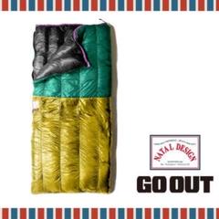NATAL DESIGN × NANGA × GO OUT 封筒型寝袋 NATAL DESIGN × NANGA × GO OUT 封筒型寝袋 - メルカリ