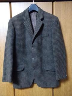未使用に近い　DAKS イギリス製　ウールツイード　ヘリンボーン　ジャケット 未使用に近いDAKS イギリス製ウールツイードヘリンボーンジャケット