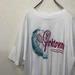 アメリカ古着　tシャツ 半袖　シングルステッチ　バッグプリント　 XL 551