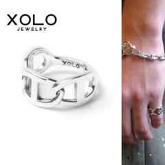 美品　XOLO Knot Ring Large 18-19号　925 完売 XOLO JEWELRY / ショロ ジュエリー | knot ring Large - Silver