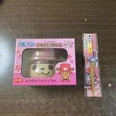 ONE PIECE チョッパー フェイスマグ & 箸2点セット