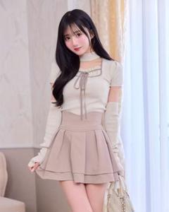 2025年最新】ミシェルマカロン スカート 美脚 くすみピンクの