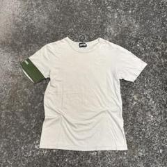 90s PPFM 半袖 Tシャツ ロゴ ベージュ Y2K