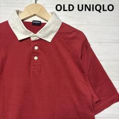 【美品】OLD UNIQLO ラガーシャツ オールドユニクロ L