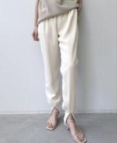 美品☆アパルトモン ドゥーズィエムクラス コルピエロ 名品 裾リブパンツ DEUXIEME CLASSE - Col Pierrot コルピエロ フロントスリット