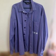 Bershka オーバーサイズシャツ M パープル