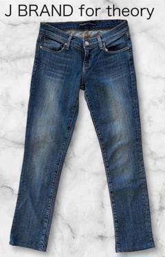 J BRAND for theory スキニー クロップド丈 ブルー 24 美品