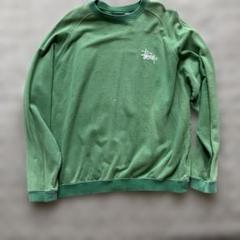 Stussy オリーブグリーン スウェット Sサイズ　正規品 8065000200364_1.jpg?v=
