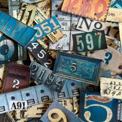 コラージュ、ジャンクジャーナル素材】昭和レトロなポストカード
