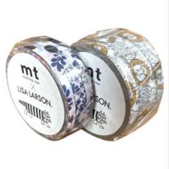 リサラーソン マスキングテープ 4個セット 新品 Lisa Larson - マスキングテープ リサラーソン 4本セットの通販