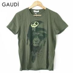 新品未使用　ガウディGAUDI Tシャツ ガウディ GAUDI GAUDIロゴTシャツ （ブラック） -ファッション