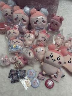 ちいかわ 古本屋 かにちゃん ぬいぐるみ/マスコット/缶バッジ等 全セット