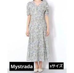 新品❤︎Mystrada マイストラーダ 小花サイドレースアップワンピース マイストラーダ Mystrada 小花サイドレースアップワンピース