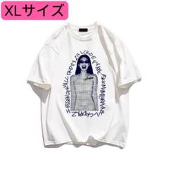 BLACKPINK ブラックピンクJENNIE ジェニホワイトTシャツXLサイズ