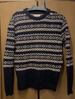 希少品　Oliver Spencer ダークグリーン ニットセーター 希少品Oliver Spencer ダークグリーン ニットセーター