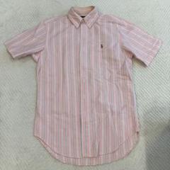 ラルフローレン　メンズ半袖ボタンダウンシャツ