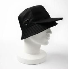 【新品未使用】PRADA バケットハット PRADA - 未使用 PRADA ラムレザー バケットハット プラダ バケハ