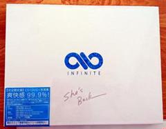 INFINITE she's back 7人サイン入り［CD+DVD+写真集］ She's Back 【完全限定生産盤】(CD+DVD+写真集) : INFINITE