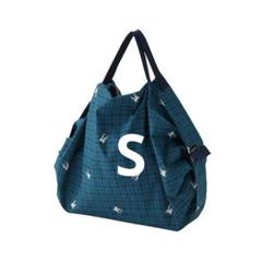 Familiar シュパット　Lサイズ　青色 シュパット・エコバッグ」青系チェック柄販売中！｜ファミリア