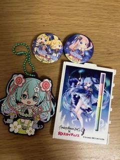 初音ミク マジカルミライ マジミラ2021 お花ちゃん 缶バッジ 痛バ
