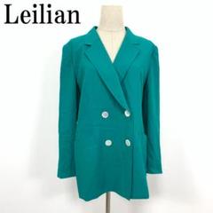 LA5528 Leilian レリアン テーラードジャケット グリーン 11