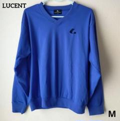 『LUCENT』ルーセント トレーナー ブルー 卓球 長袖М