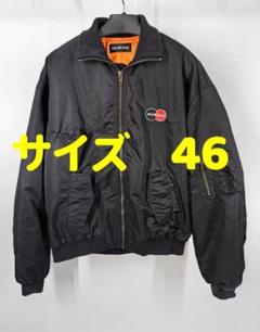 BALENCIAGA　美品　希少キャンペーンロゴボンバージャケットブラック 送料・関税込！Balenciaga ボンバージャケット bomber jacket