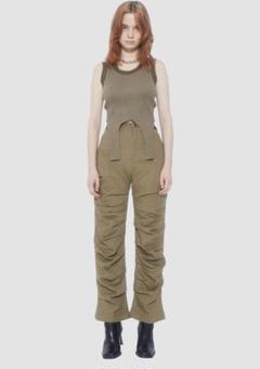 贅沢品 2tack-Khaki 【新品・未使用】Outpleats - スラックス