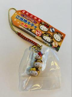 ハローキティ リンゴ型ストラップ たこ焼きストラップ サンリオ ハローキティ 大阪限定 たこ焼き ストラップ - メルカリ