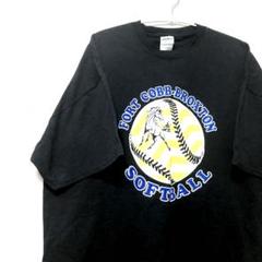 FORT COBBーBROXTON ソフトボール GILDAN 黒 Tシャツのサムネイル