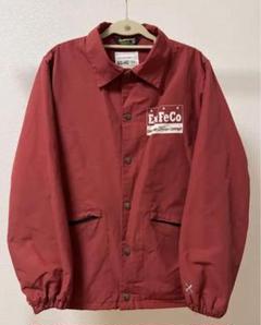 BLUCO【XL】ナイロンコーチジャケット赤LLバーガンディjacketブルコ