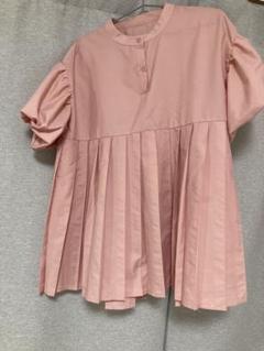 【中古品】パフスリーブブラウス　プリーツ