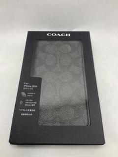 新品】Coach - iPhone 16 - シグネイチャー柄 ブラック - メルカリ