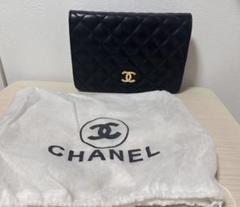 CHANEL ネイビー キルティング ショルダーバッグのサムネイル