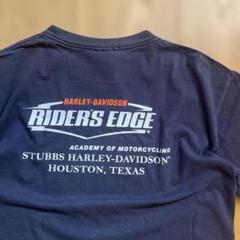 Harley Davidson Anvil ネイビー 両面プリント　Tシャツ