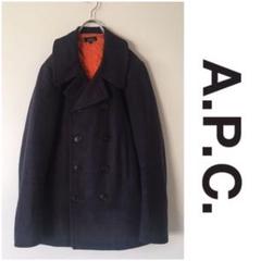 A.P.C. (アーペーセー) ウールピーコート M 黒 2025年最新】A.P.C. メンズ ピーコート・ウールコートの人気