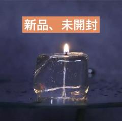 透明な氷型アロマキャンドル