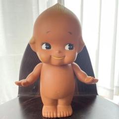 茶色木綿一つ身昭和レトロ動物学校キューピー