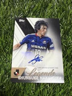topps 2024 Jリーグ　オート　レジェンド　中村俊輔 topps 2024 Jリーグ オート レジェンド 中村俊輔 - メルカリ