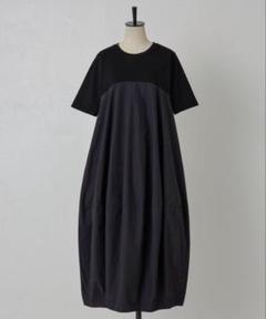 美品✨ ビアズリー　マルワンピース　コクーン　長袖　ブラック　Fサイズ 美品✨ ビアズリー マルワンピース コクーン 長袖 ブラック F