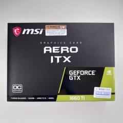 MSI GeForce GTX 1660 Ti AERO ITX 6G OC