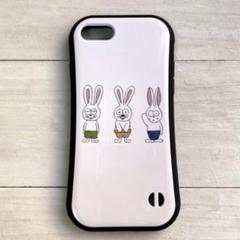 スマホケース　iPhone15 グリップケース　うさぎ　かわいい